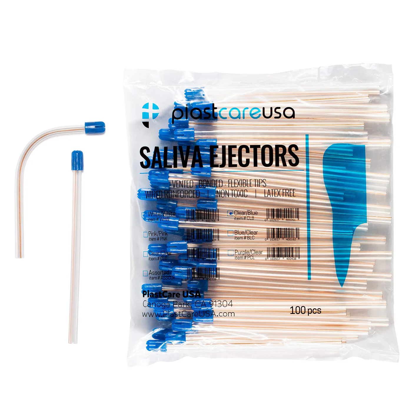Eyector De Saliva X 100 un