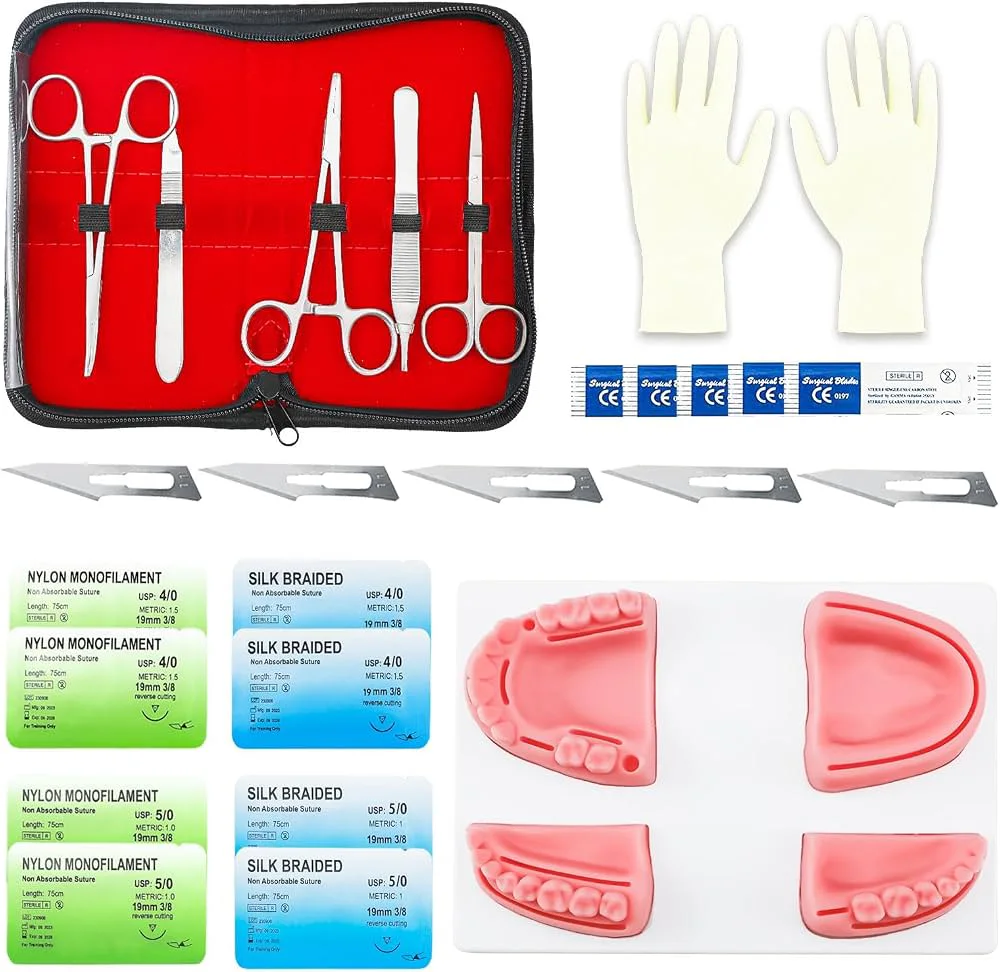 KIT De Entrenamiento Pre Clinico Sutura Y Cirugía Oral