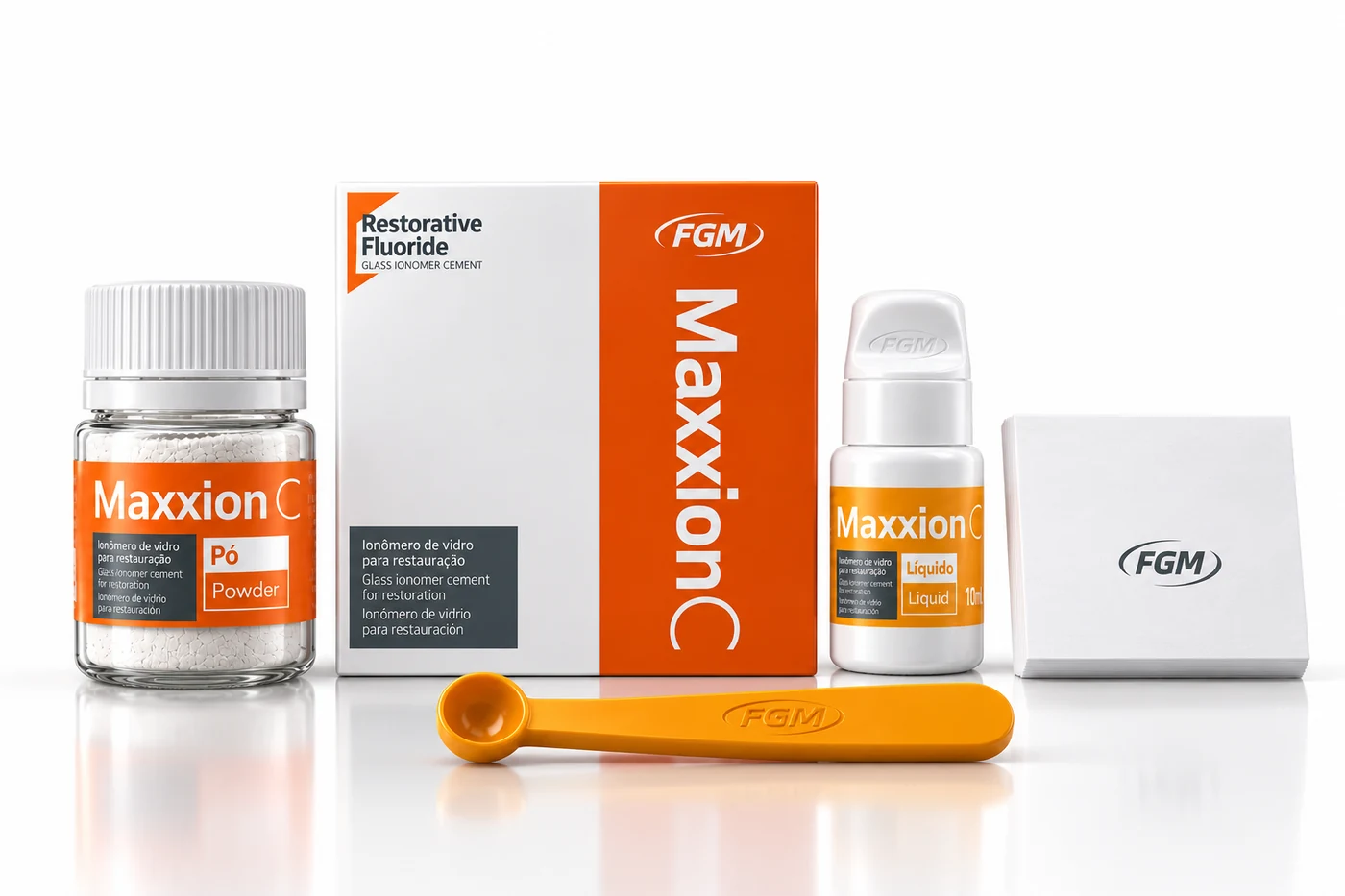 Ionómero Maxxion C tipo 1 — Cementación