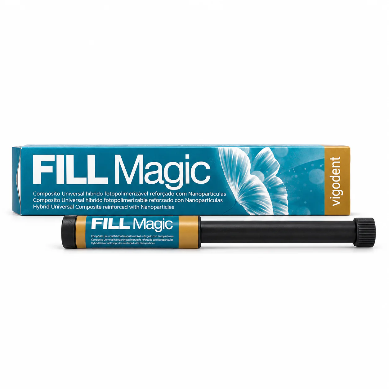 Resina Fill Magic Vigodent · Dentina A2 · 4 g